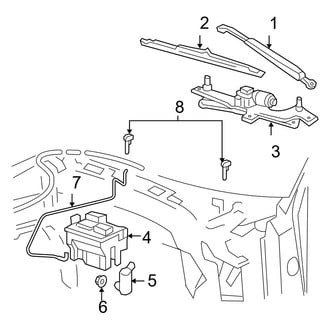 Ford OE - Windshield - Wiper & Washer Components