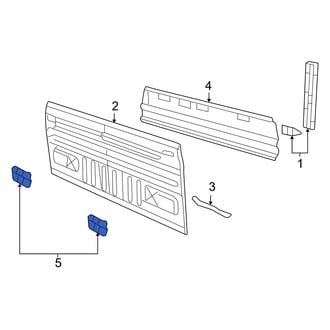 Ford OE - Rear Quarter Panel Air Vent Grille