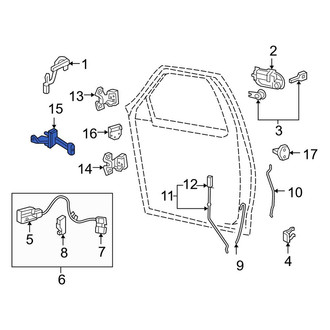 Ford OE - Front Door Check