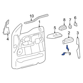 Ford OE - Front Right Door Jamb Switch