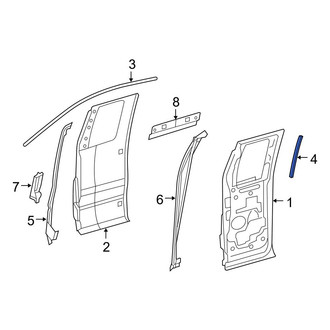 Ford OE - Rear Left Door Seal