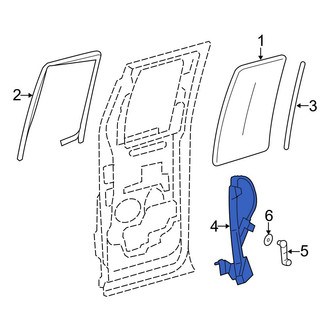 Ford OE - Front Left Window Regulator