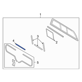 Ford OE - Rear Window Regulator Guide