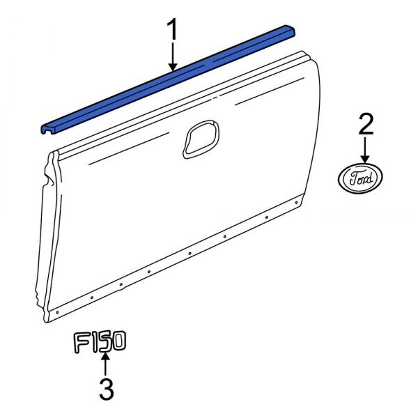 Tailgate Molding