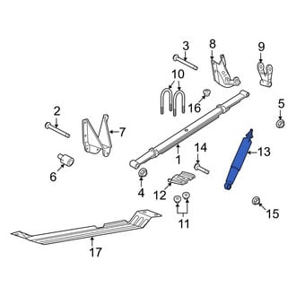 Ford OE - Rear Suspension Shock Absorber