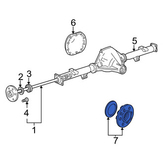 Ford OE - Rear Drive Shaft Pinion Yoke