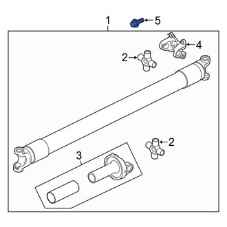 Ford OE - Drive Shaft Bolt