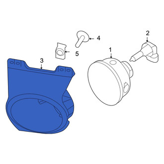 Ford OE - Right Fog Light Bracket