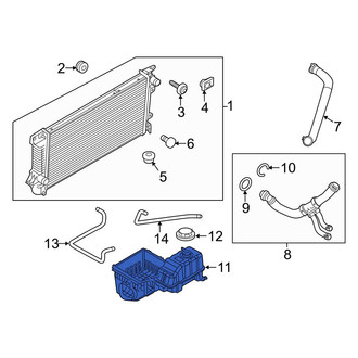 Ford OE - Lower Air Filter Housing