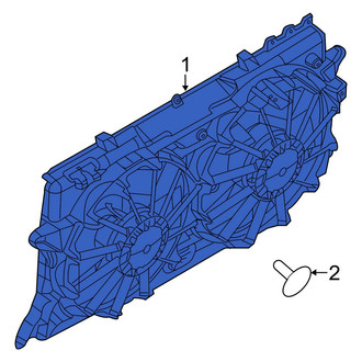 Ford OE - Engine Cooling Fan Assembly