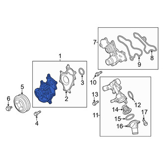 Ford OE - Engine Water Pump