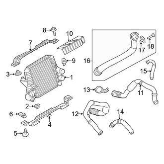 Ford OE - Cooling - Intercooler (3.5L)