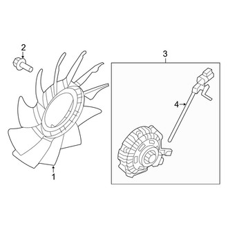 Ford OE - Cooling Fan (4.6L)