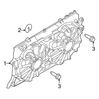 Ford OE - Cooling Fan (3.7L)