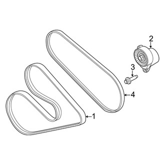 Ford OE - Cooling - Belts & Pulleys (3.7L)