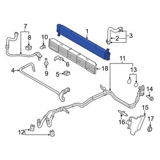 Ford OE - Automatic Transmission Oil Cooler