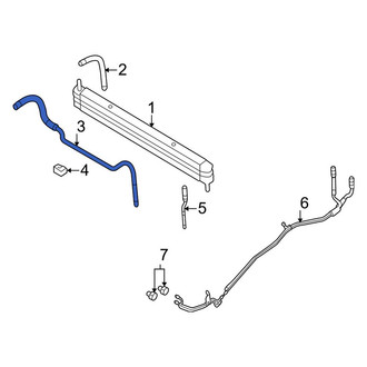Ford OE - Automatic Transmission Oil Cooler Hose