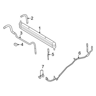 Ford OE - Cooling - Trans Oil Cooler (4.6L 4-Speed)