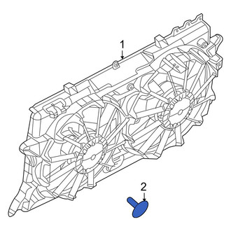 Ford OE - Engine Cooling Fan Shroud Bolt