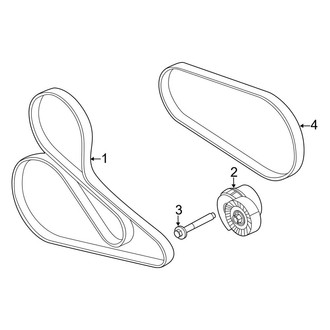 Ford OE - Cooling - Belts & Pulleys (To 2/14/11), (5.0L)
