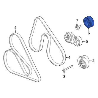 Ford OE - Accessory Drive Belt Idler Pulley
