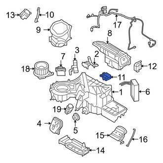 Ford OE - HVAC Blend Door Actuator