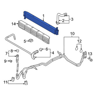 Ford OE - Automatic Transmission Oil Cooler