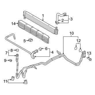 Ford OE - Cooling - Trans Oil Cooler (Harley-Davidson Edition / Lariat / Platinum 6.2L)