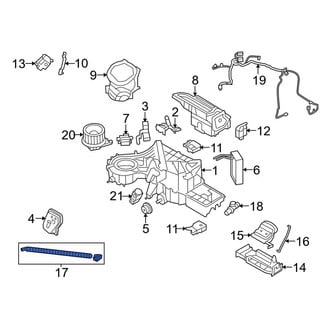 Ford OE - Cabin Air Temperature Sensor