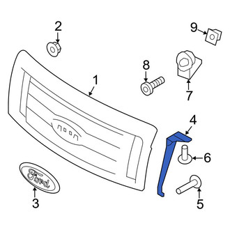 Ford OE - Right Grille Bracket