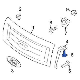 Ford OE - Grille Screw