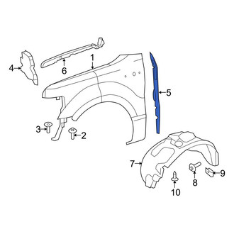 Ford OE - Rear Left Fender Insulator