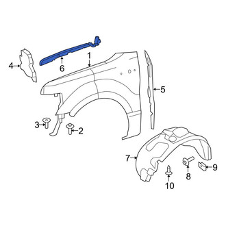 Ford OE - Front Fender Insulator