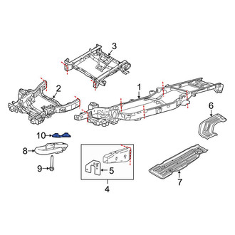 Ford OE - Tow Hook Nut