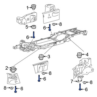Ford OE - Frame Rail Bolt