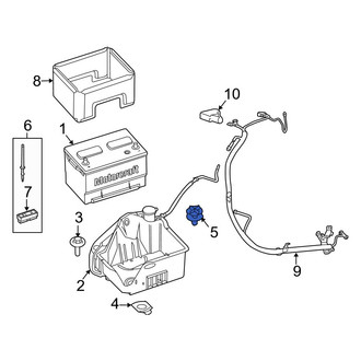 Ford OE - Battery Hold Down Clip