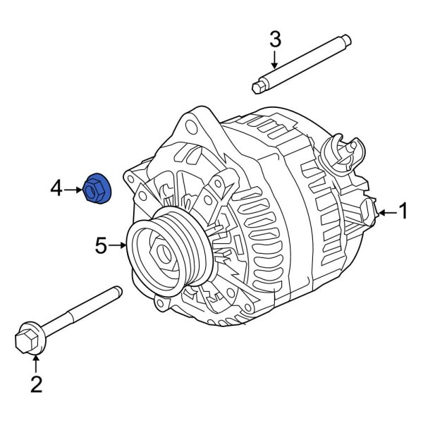 Alternator Nut