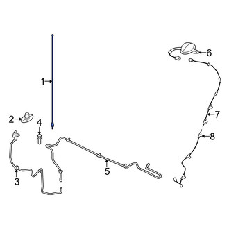 Ford OE - Radio Antenna Mast
