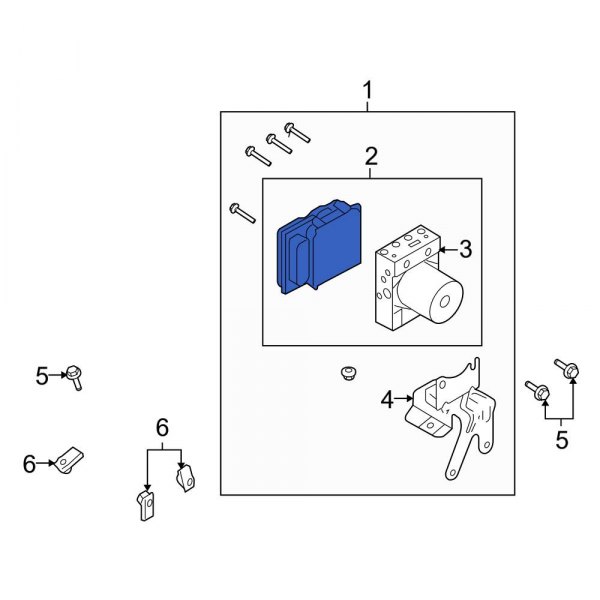 Ford OE 9L3Z2C219H - ABS Control Module