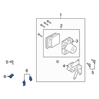 Ford OE - ABS Hydraulic Assembly Nut