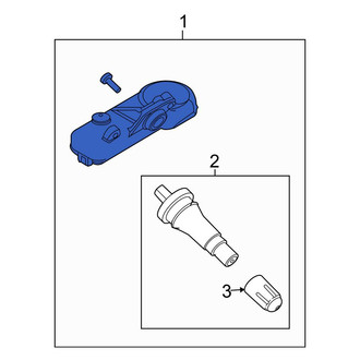 Ford OE - Tire Pressure Monitoring System (TPMS) Sensor