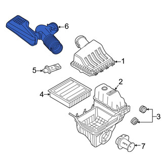 Ford OE - Engine Air Intake Hose