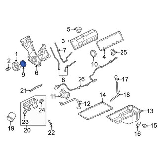 Ford OE - Front Engine Crankshaft Seal