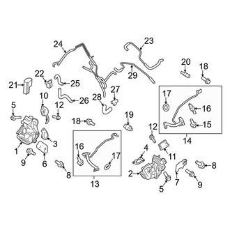 Ford OE - Engine - Turbocharger & Components (3.5L)
