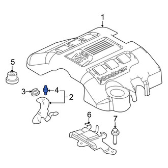 Ford OE - Left Engine Cover Stud