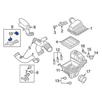 Ford OE - Right Battery Tray Insulator