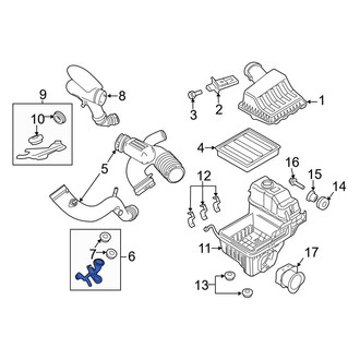 Ford OE - Engine Air Intake Hose Bracket