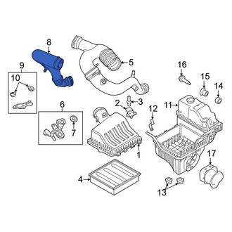 Ford OE - Engine Air Intake Hose