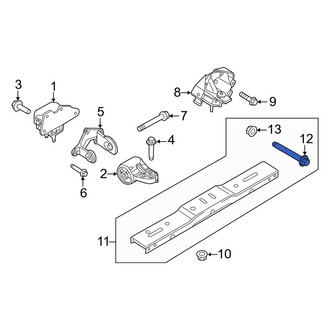 Ford OE - Transmission Crossmember Bolt