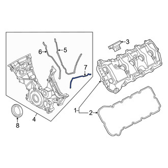 Ford OE - Right Engine Timing Cover Gasket